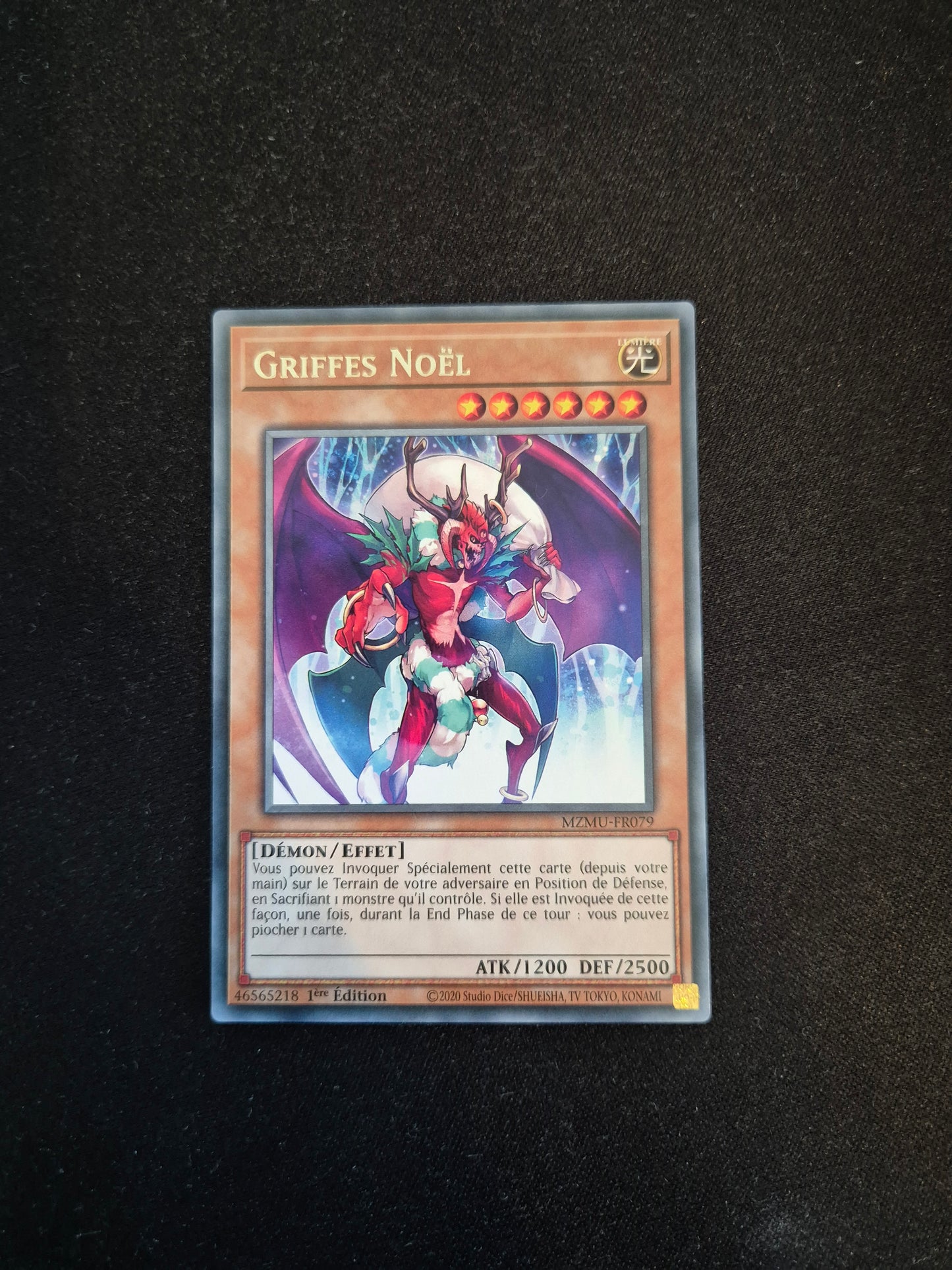 Carte Yu-Gi-Oh! Griffes Noel MZMU-FR079 Rare