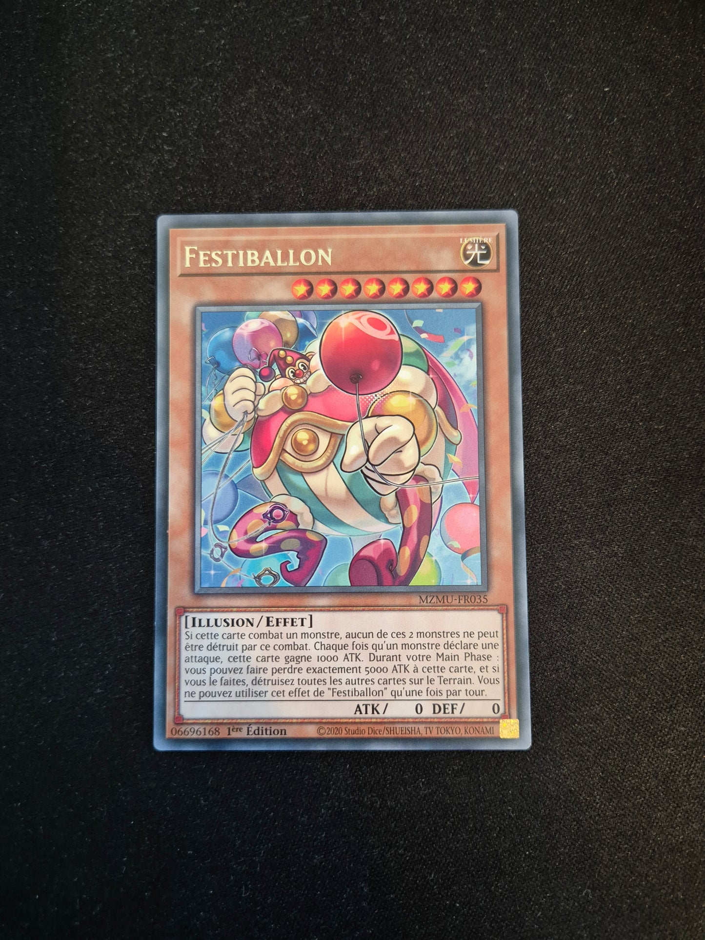 Carte Yu-Gi-Oh! Festiballon MZMU-FR035 Rare