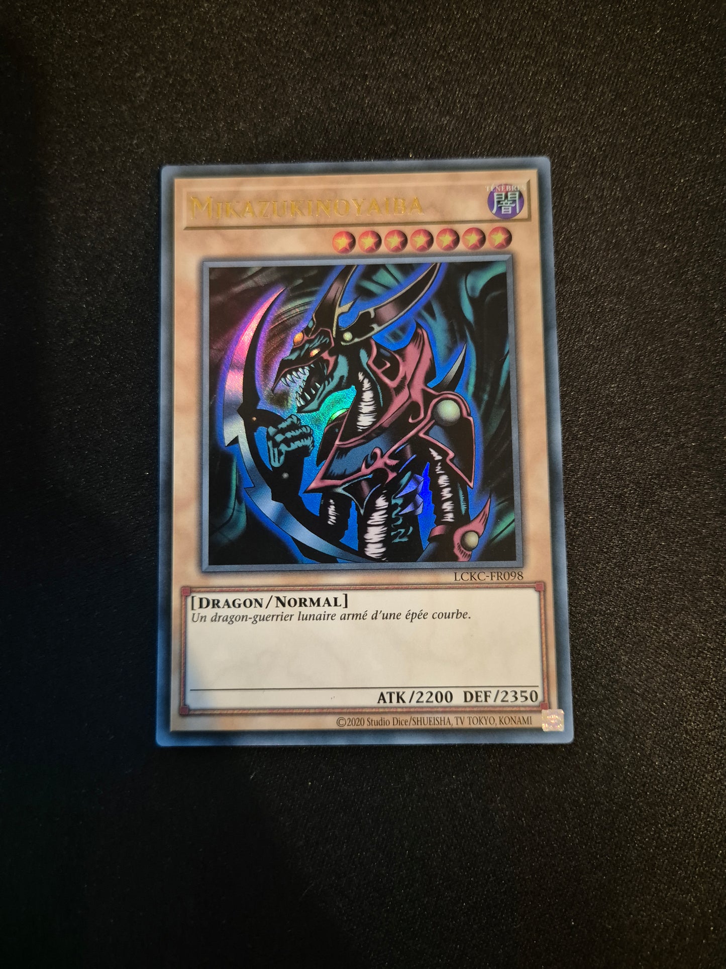 Carte Yu-Gi-Oh! Mikazukinoyaiba Ultra Rare LCKC-FR098