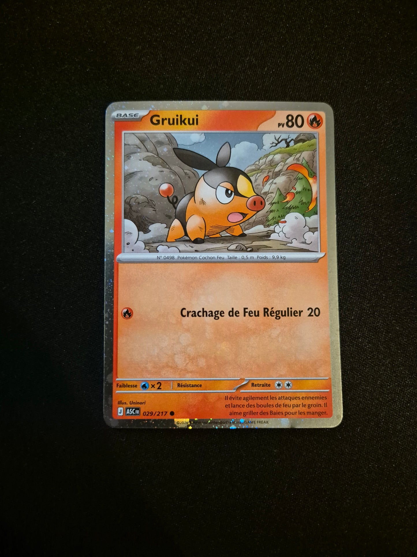 Carte Pokémon Gruikui Promo 029/217 ME2.5 Héros Transcendants
