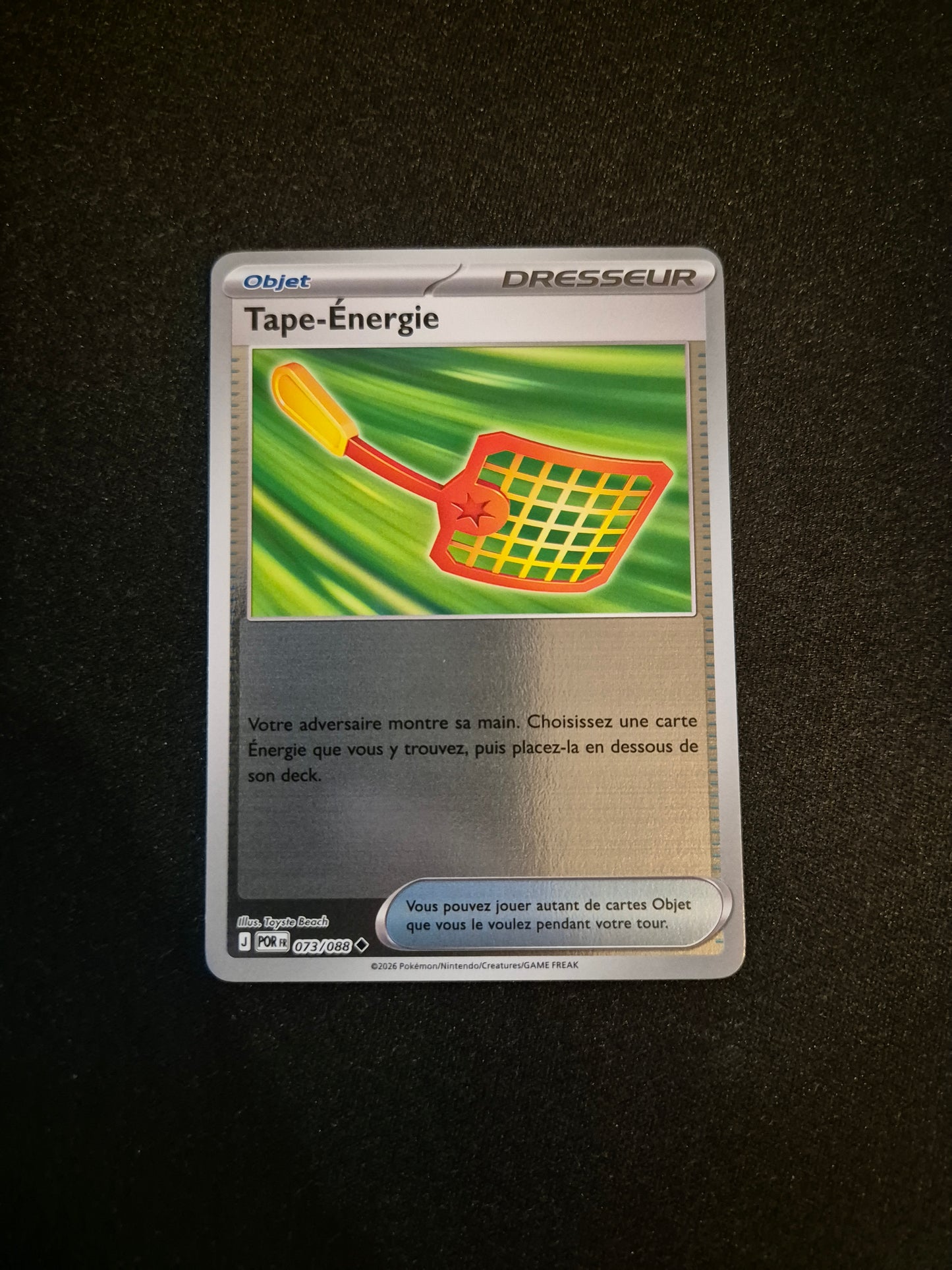 Carte Pokémon Tape-Energie 073/088 ME03 Equilibre Parfait