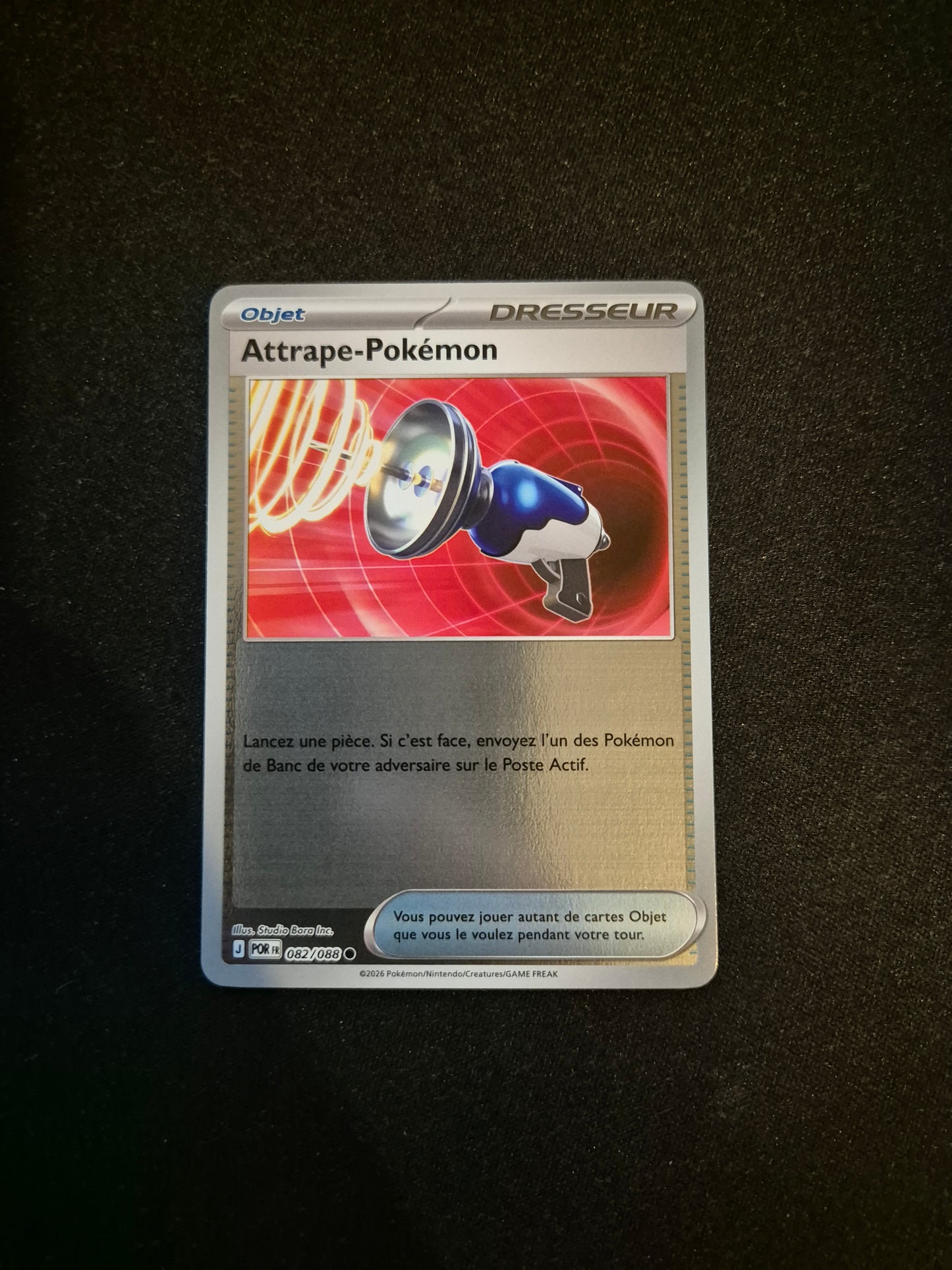 Carte Pokémon Attrape-Pokémon Reverse 082/088 ME03 Equilibre Parfait