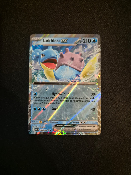 Carte Pokémon Lokhlass EX 022/088 ME03 Equilibre Parfait