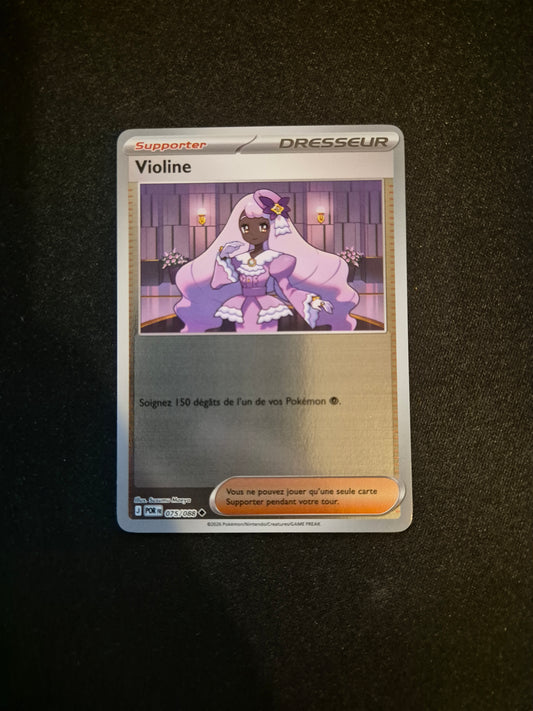 Carte Pokémon Violine Reverse 075/088 ME03 Equilibre Parfait