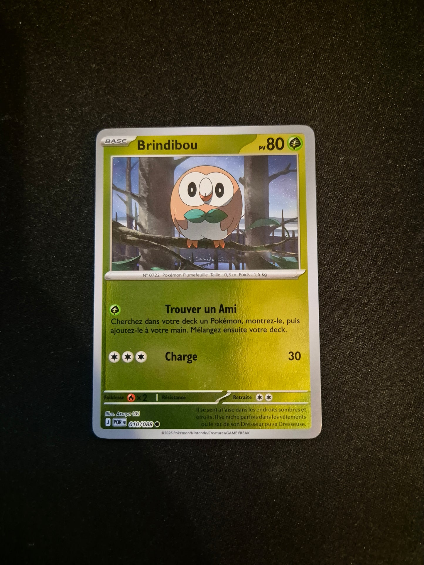Carte Pokémon Brindibou Reverse 010/088 ME03 Equilibre Parfait