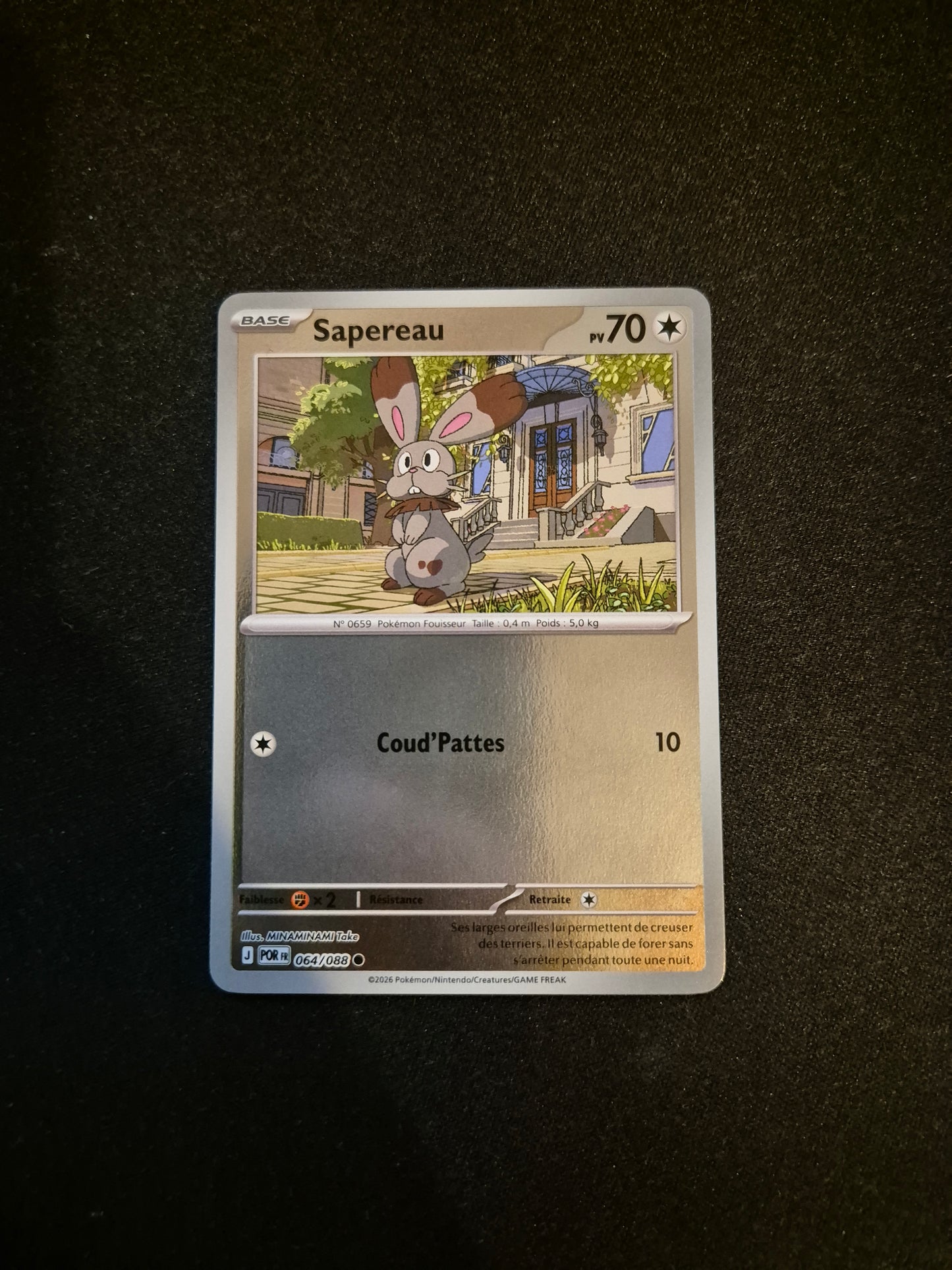 Carte Pokémon Sapereau Reverse 064/088 ME03 Equilibre Parfait