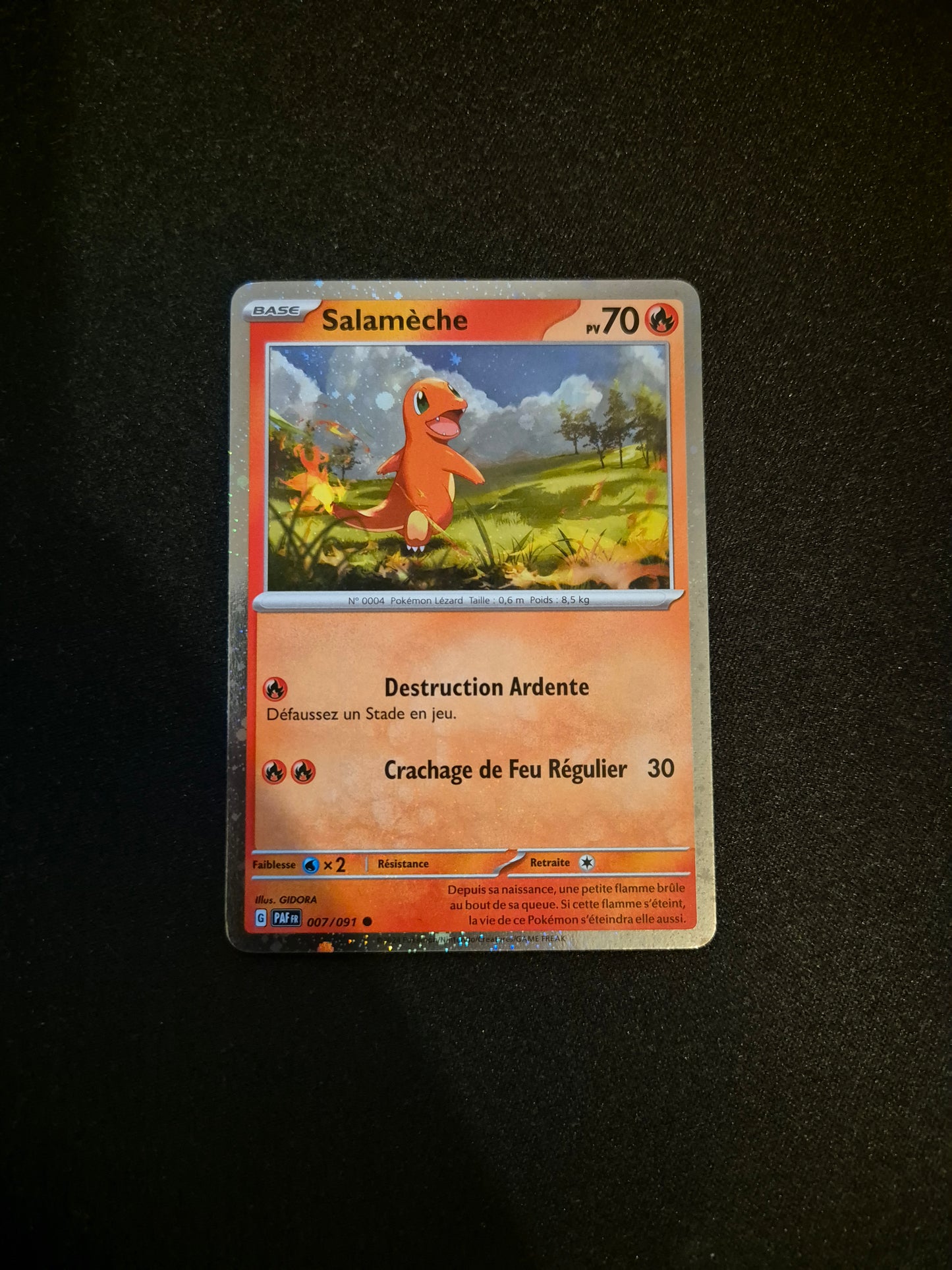 Carte Pokémon Salamèche Promo 007/091 EV02 Evolutions à Paldea