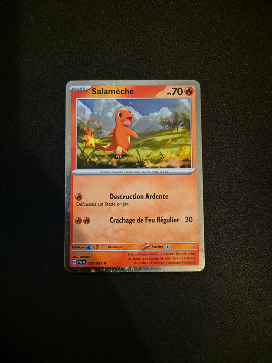 Carte Pokémon Salamèche Promo 007/091 EV02 Evolutions à Paldea
