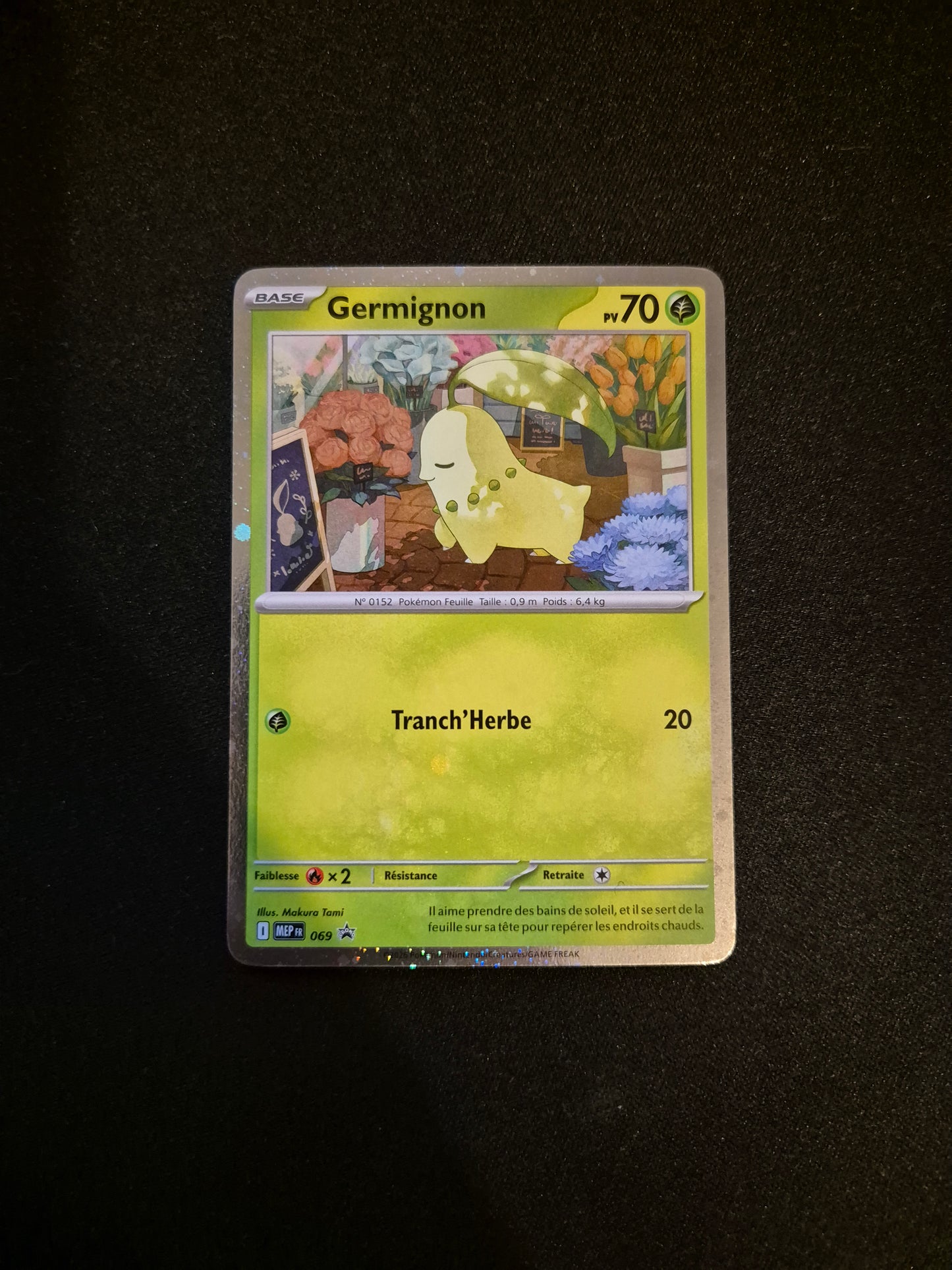 Carte Pokémon Germignon MEP 069 Promo