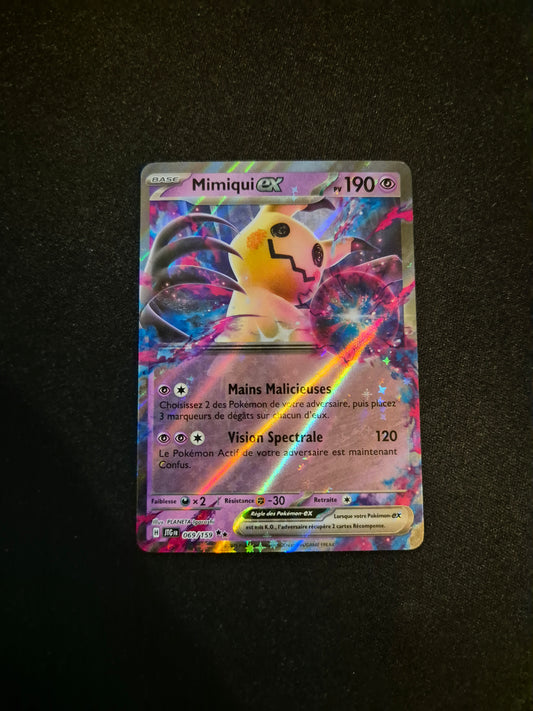 Carte Pokémon Mimiqui EX 069/159 EV09 Aventures Ensemble