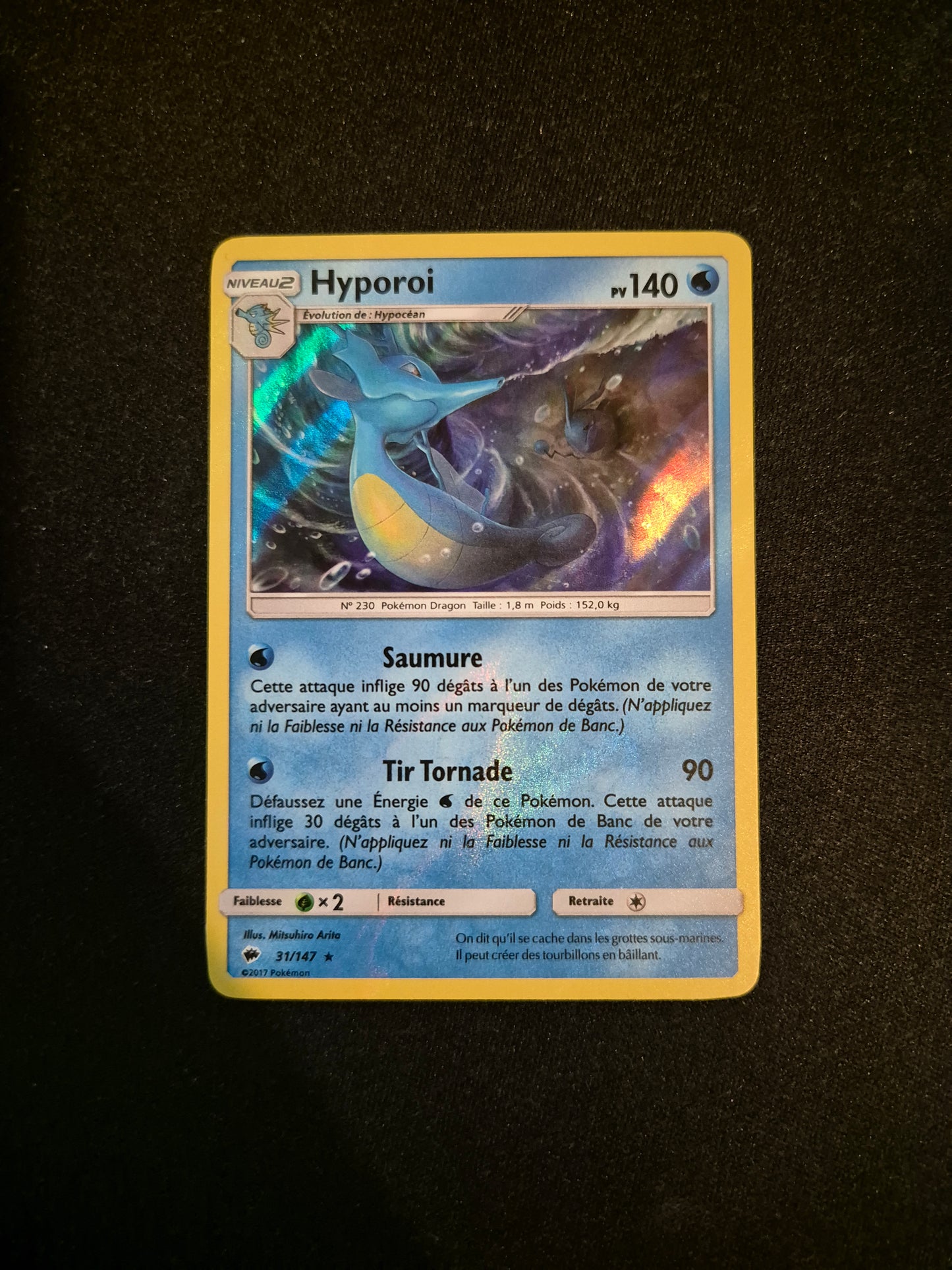 Carte Pokémon Hyporoi Holo Reverse 31/147 SL3 Ombres Ardentes FR