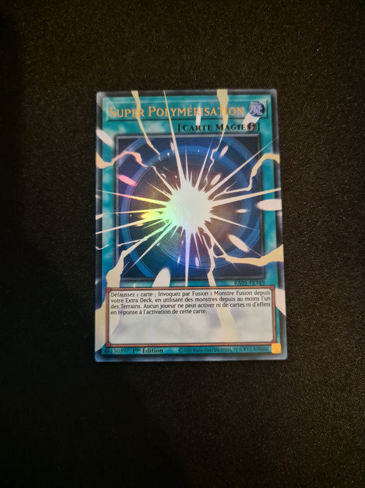 Carte Yu-Gi-Oh! Super Polymérisation Extended Art Ultra Rare RA05-FR149