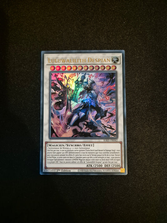 Carte Yu-Gi-Oh! Luluwalilith Despian Ultra Rare RA05-FR042