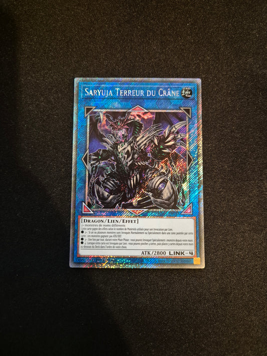 Carte Yu-Gi-Oh! Saryuja Terreur du Crâne Platinum Secret Rare RA05-FR133