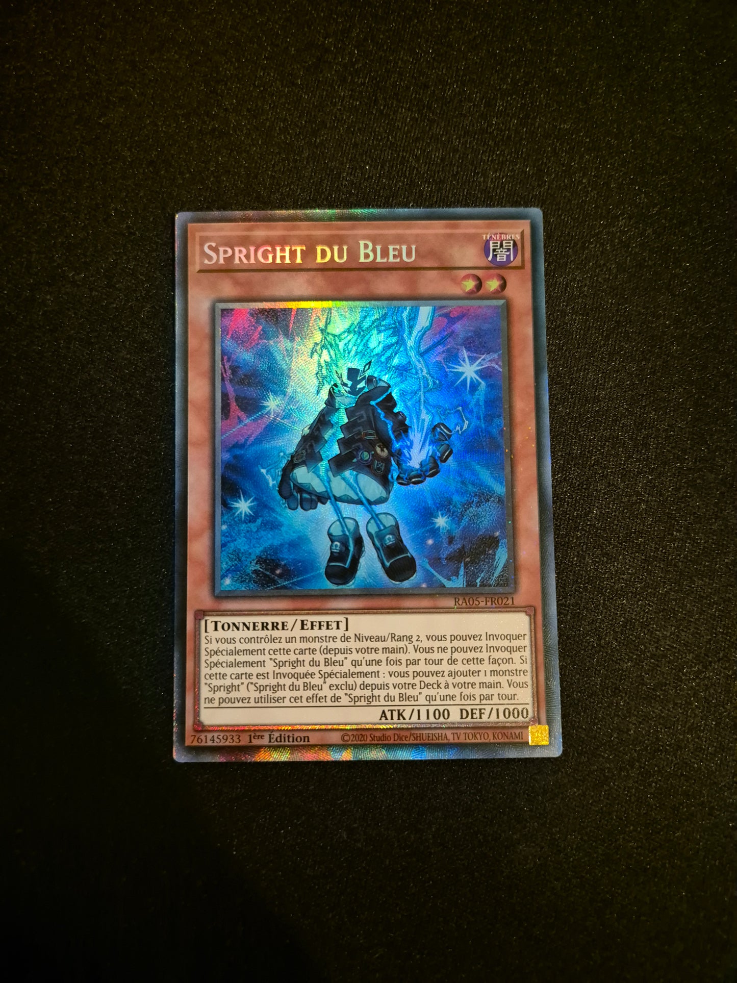 Carte Yu-Gi-Oh! Spright du Bleu Collector Rare Ultra Rare RA05-FR021