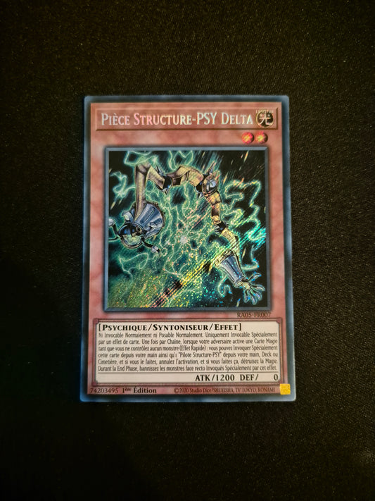 Carte Yu-Gi-Oh! Piece Structure-Psy Delta Secret Rare RA05-FR007