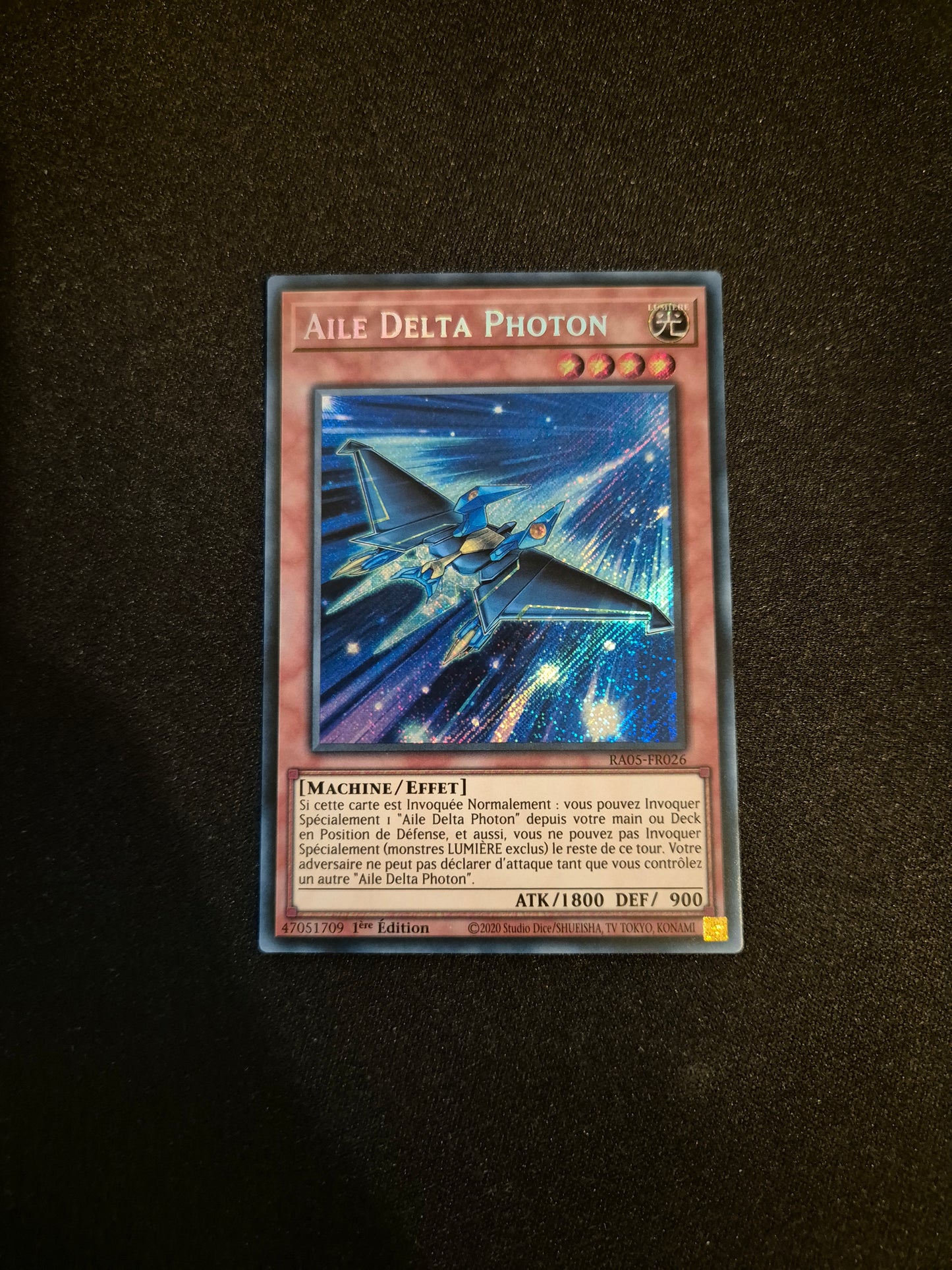 Carte Yu-Gi-Oh! Aile Delta Photon Secret Rare RA05-FR026