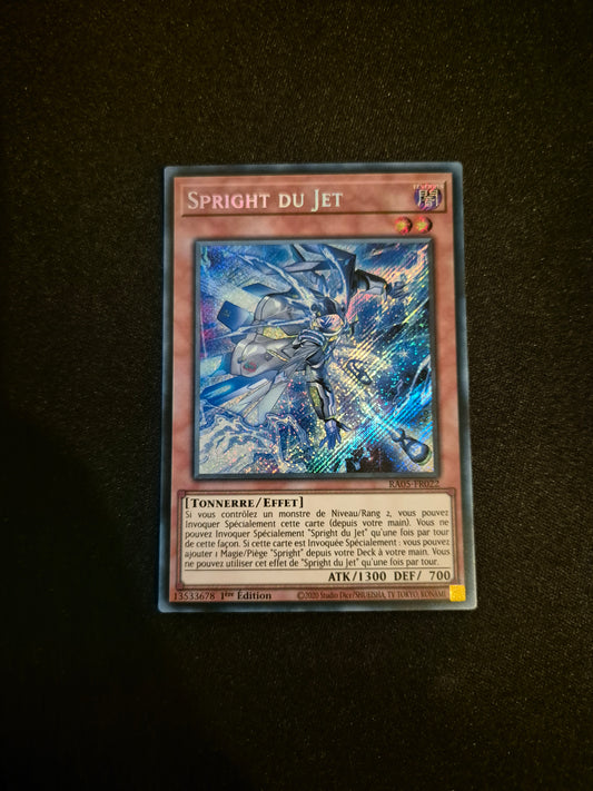 Carte Yu-Gi-Oh! Spright du Jet Secret Rare RA05-FR022