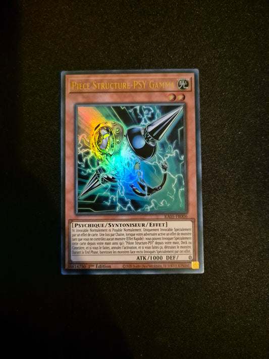Carte Yu-Gi-Oh! Pièce Structure-Psy Gamma Ultra Rare RA05-FR006
