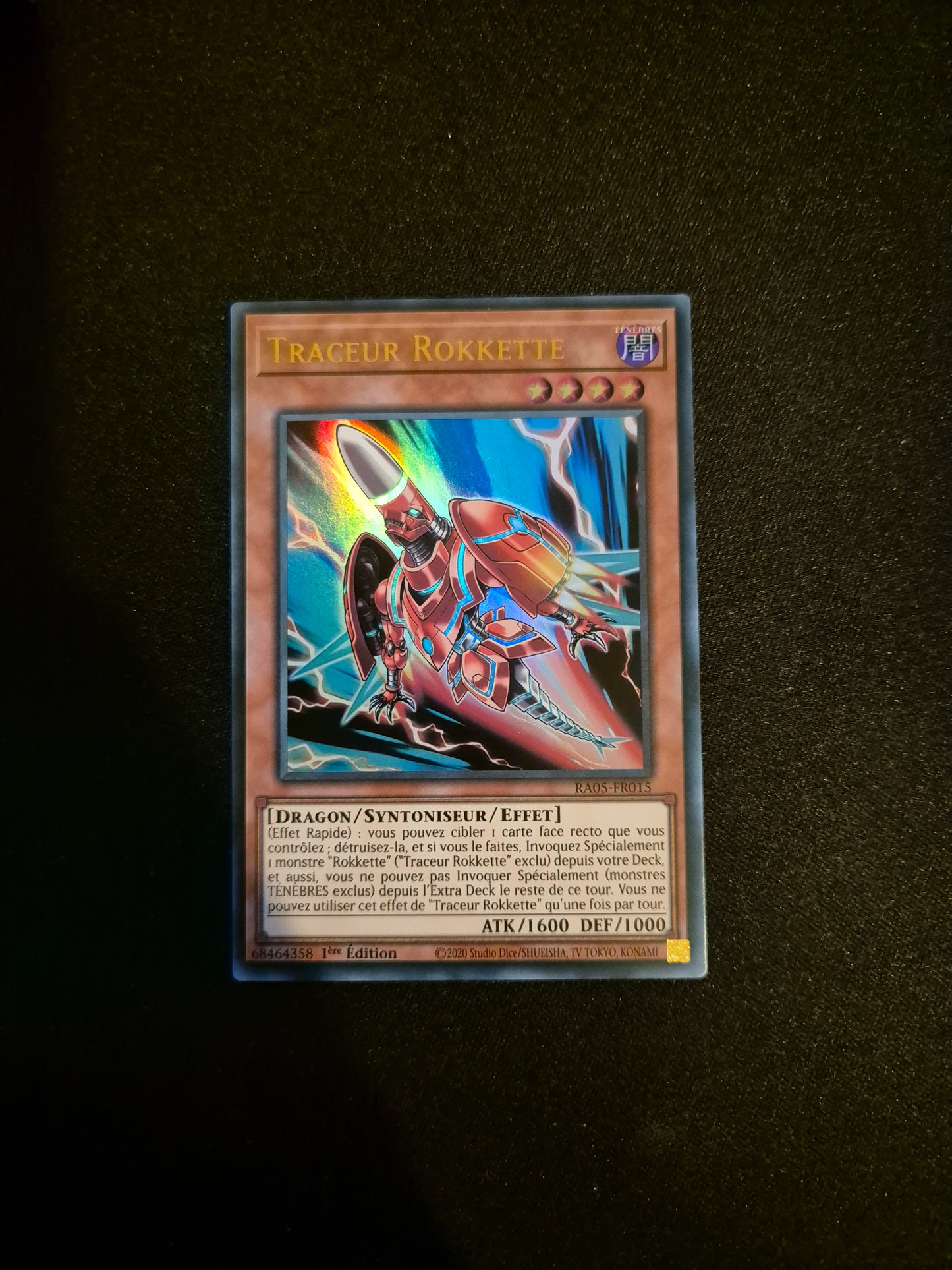 Carte Yu-Gi-Oh! Traceur Rokkette Ultra Rare RA05-FR015