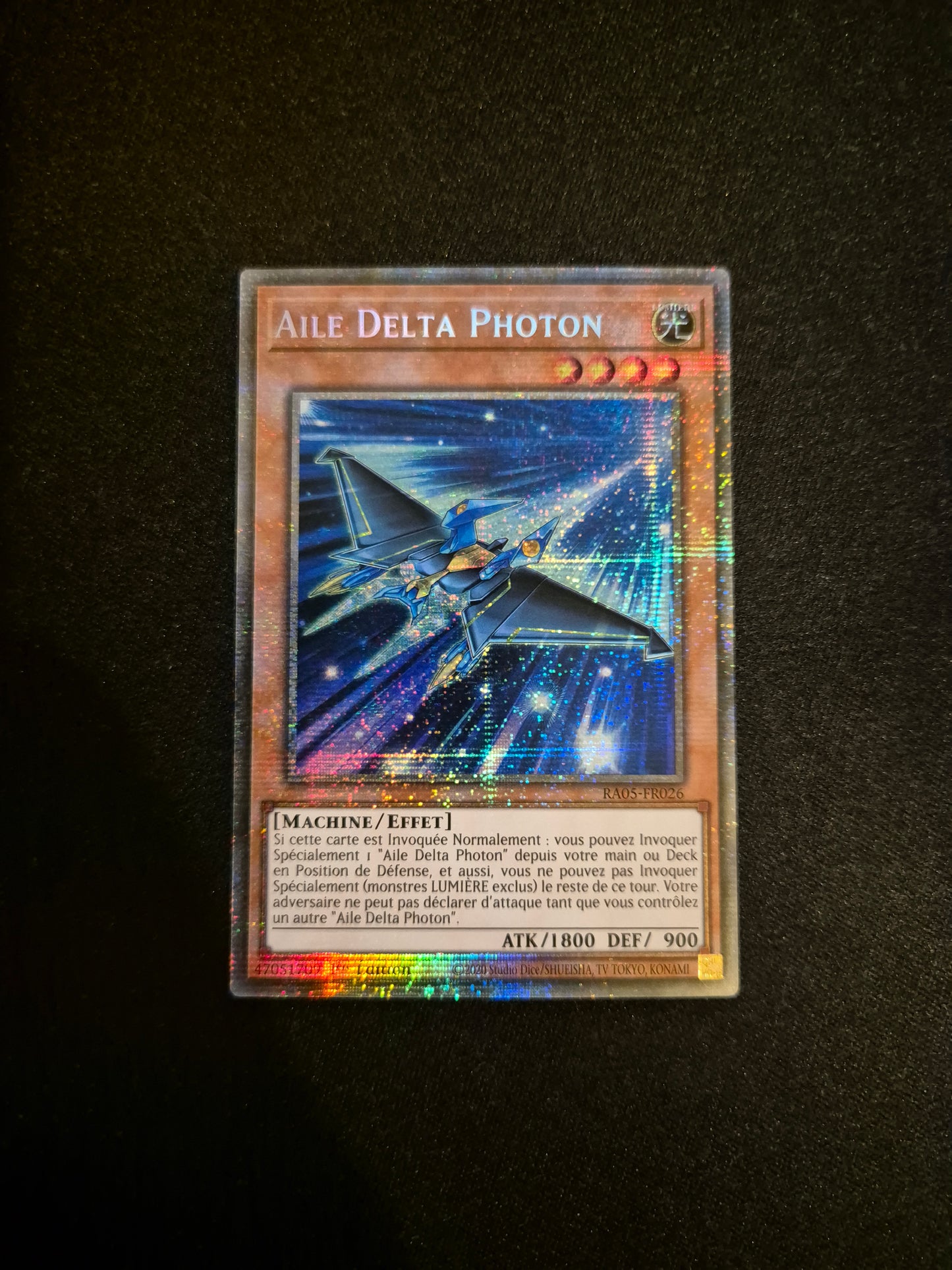 Carte Yu-Gi-Oh! Aile Delta Photon Starlight Rare RA05-FR026