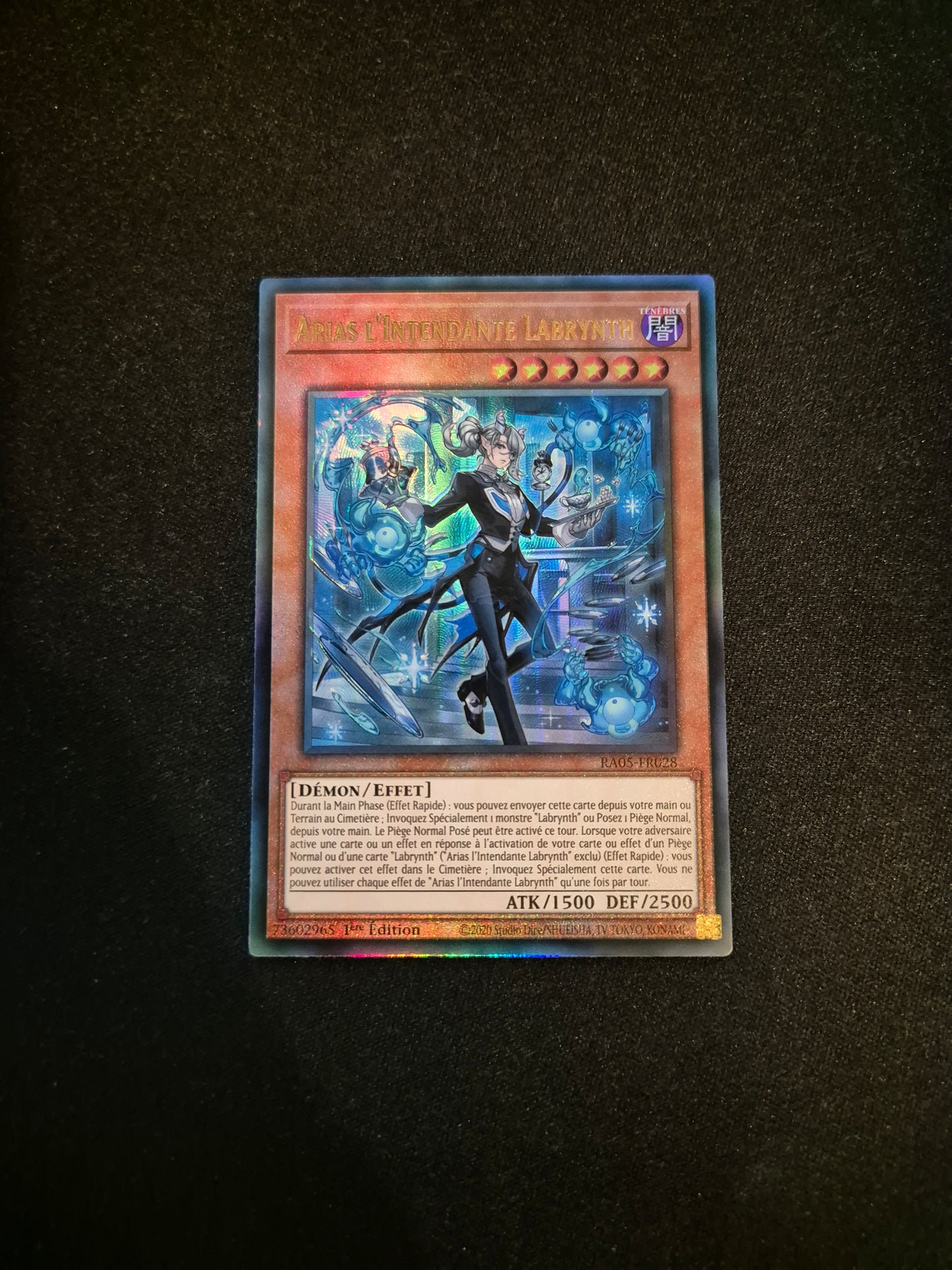 Carte Yu-Gi-Oh! Arias L'Intendante Labrynth Ultimate Rare RA05-FR028