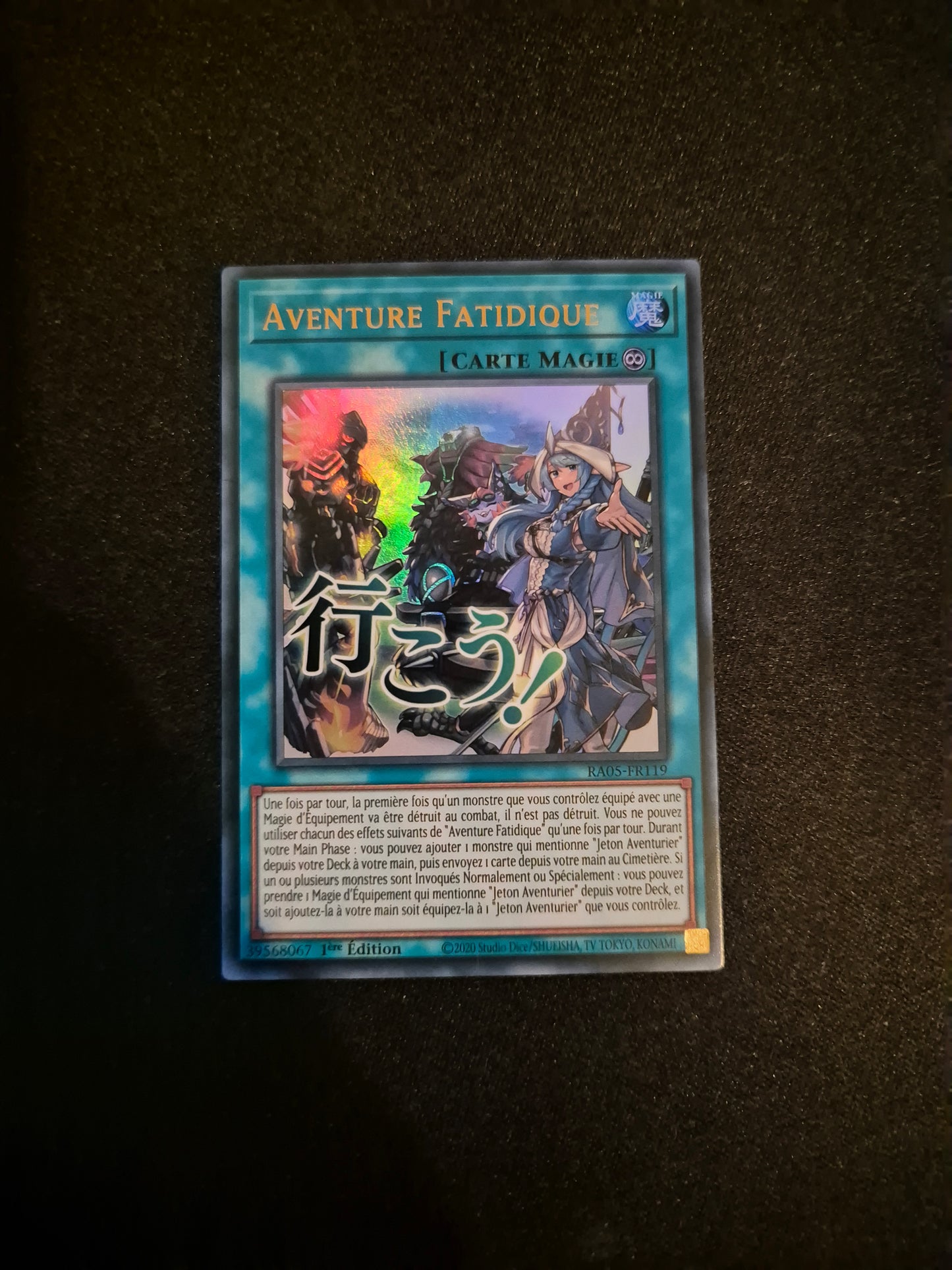 Carte Yu-Gi-Oh! Aventure Fatidique ALT Stamped Ultra Rare RA05-FR119