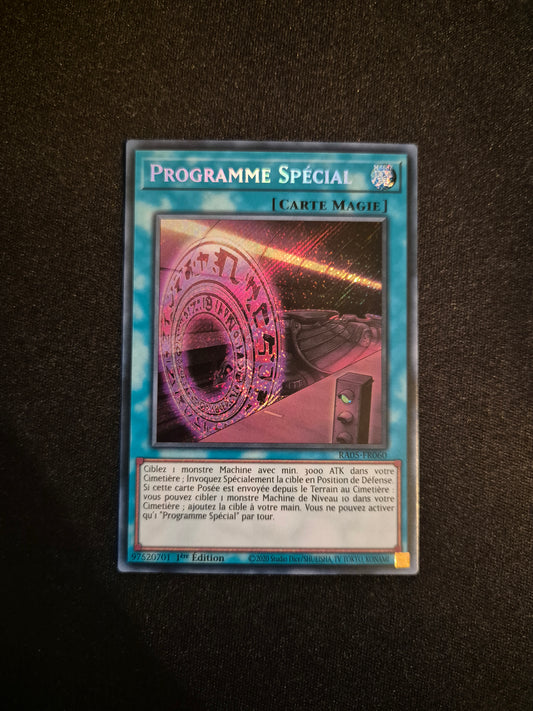 Carte Yu-Gi-Oh! Programme Urgent Secret Rare RA05-FR064