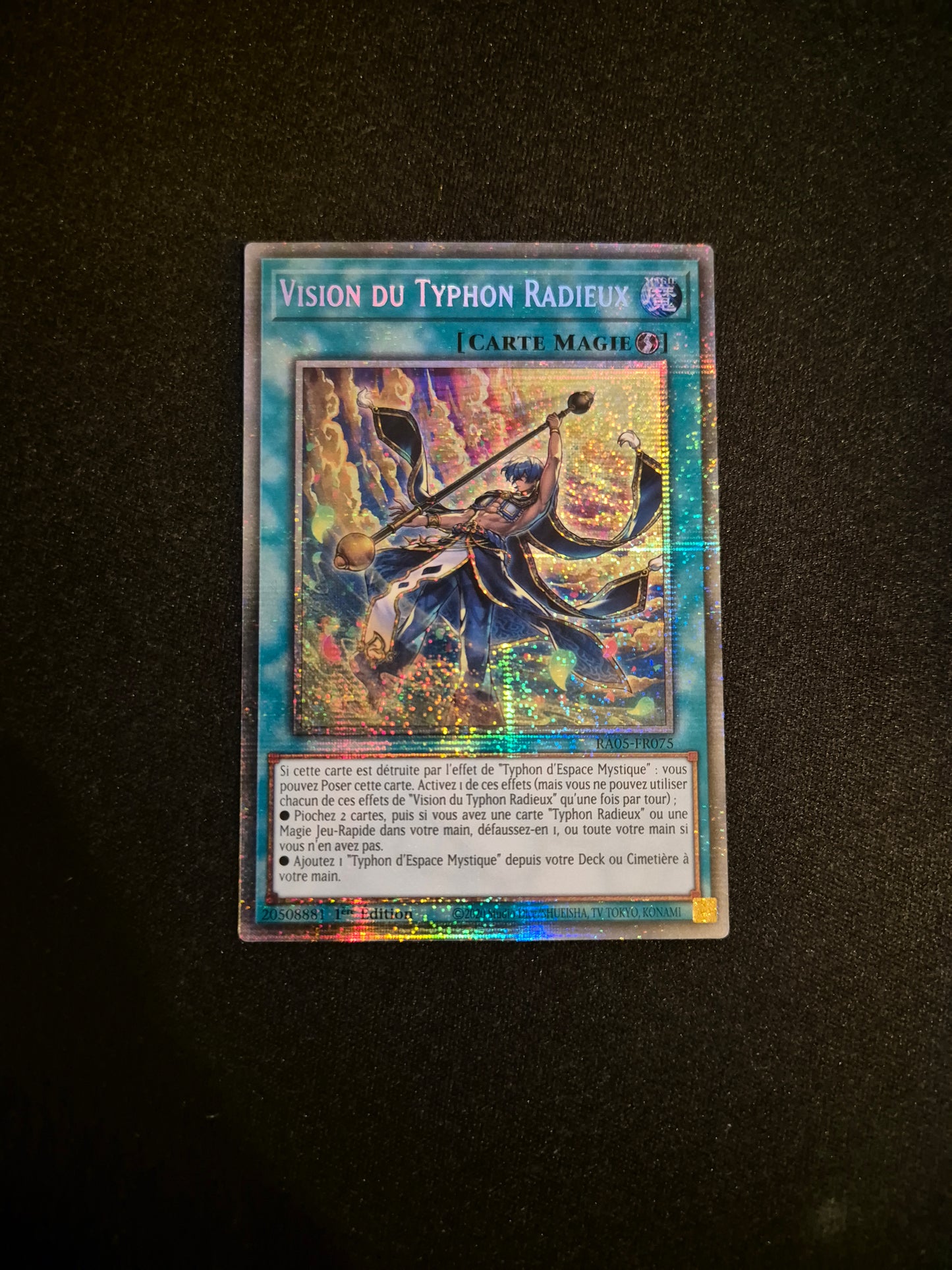 Carte Yu-Gi-Oh! Vision du Typhon Radieux Starlight Rare RA05-FR075