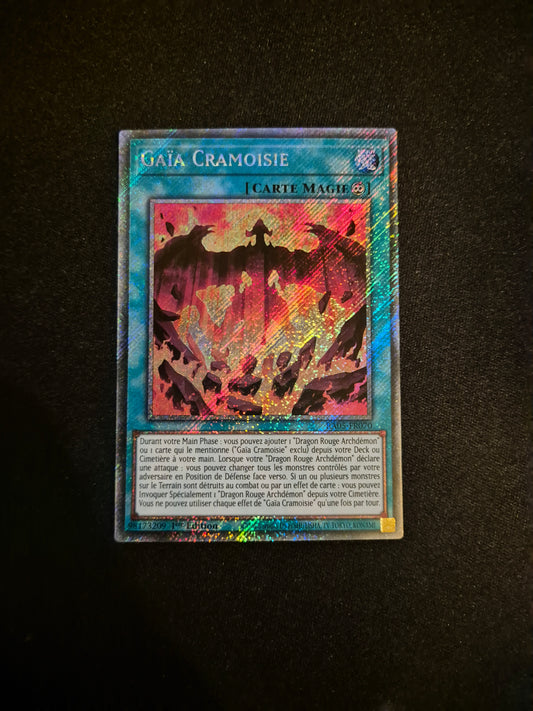 Carte Yu-Gi-Oh! Gaia Cramoisie Platinum Secret Rare RA05-FR070