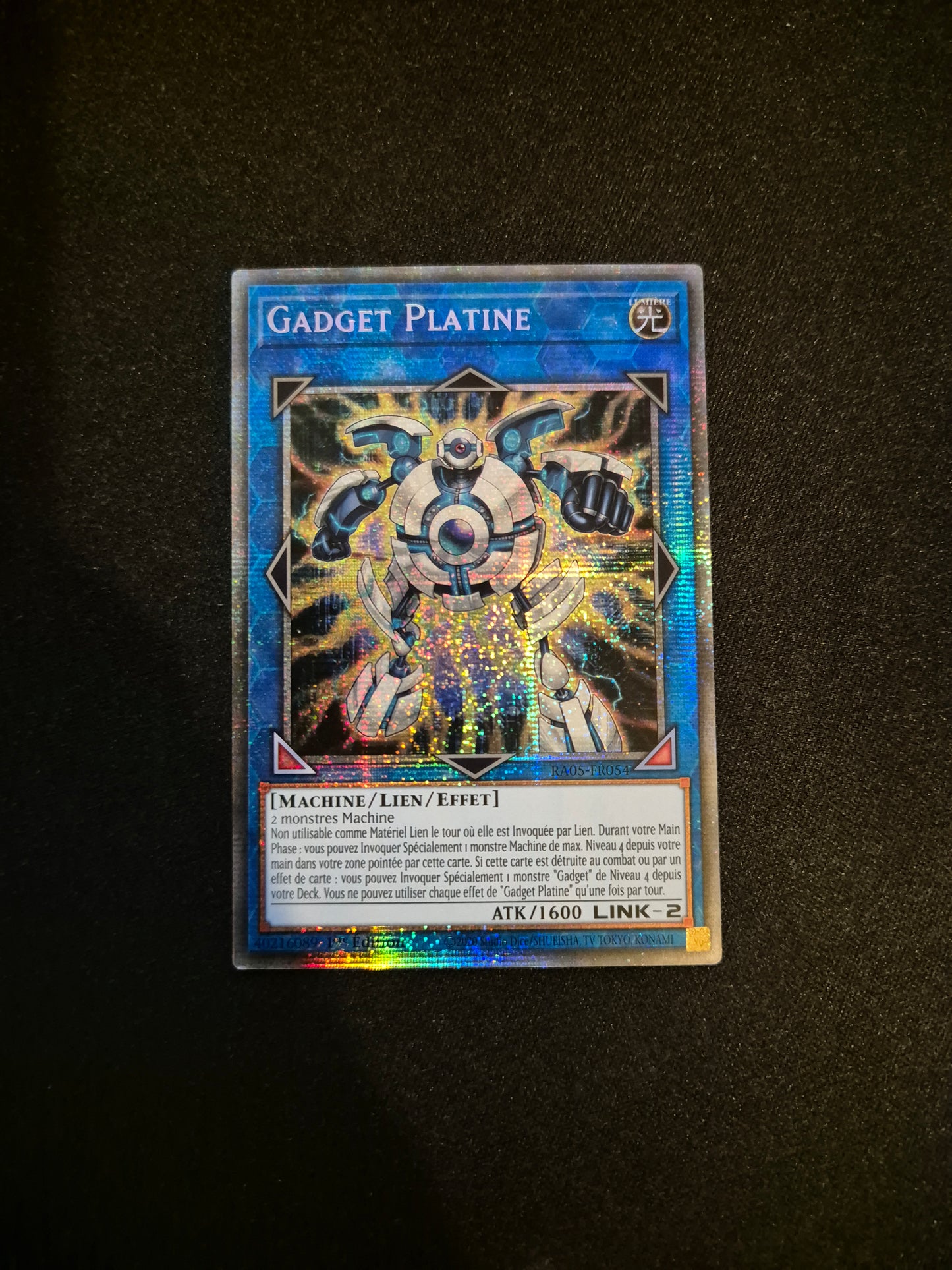 Carte Yu-Gi-Oh! Gadget Platine Starlight Rare RA05-FR054