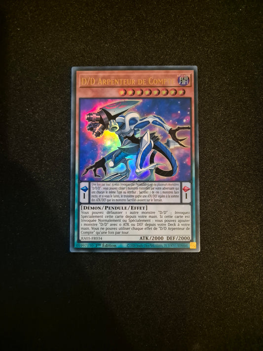 Carte Yu-Gi-Oh! DD Arpenteur de Compte Ultra Rare RA05-FR034