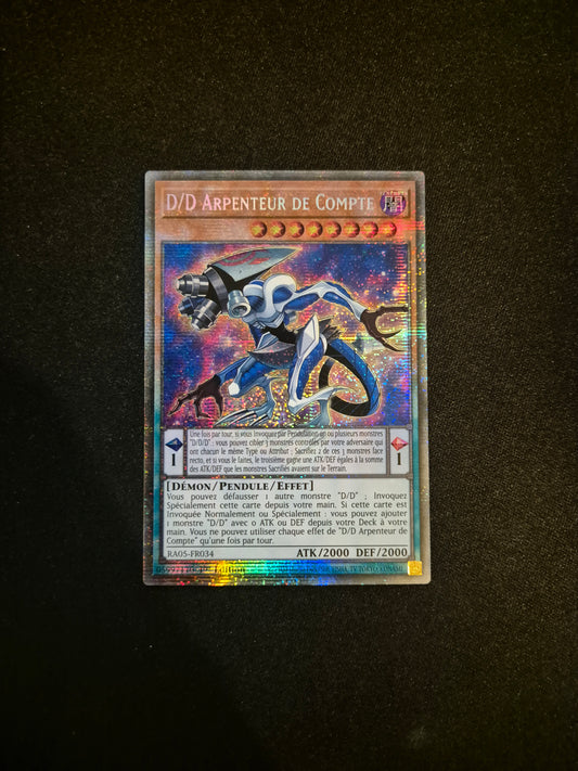 Carte Yu-Gi-Oh! DD Arpenteur de Compte Starlight Rare RA05-FR034