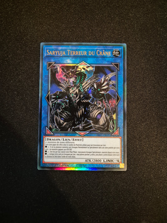 Carte Yu-Gi-Oh! Saryuja Terreur du Crâne Ultimate Rare RA05-FR053