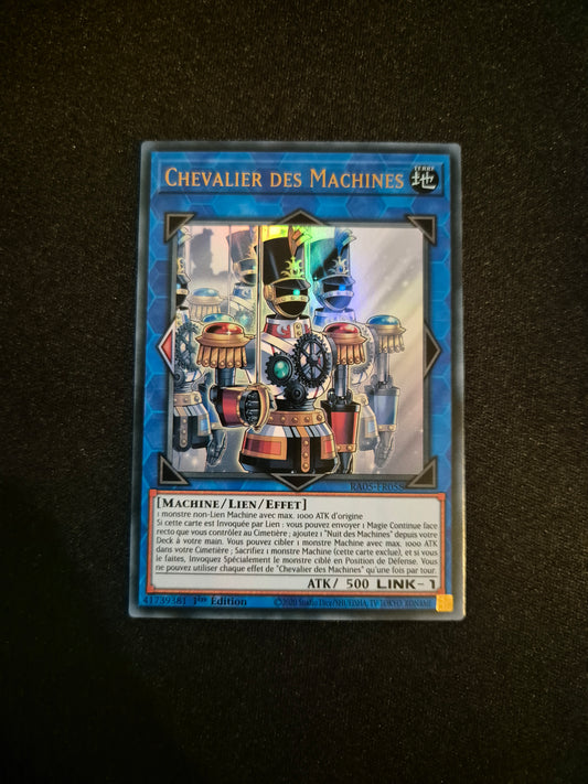 Carte Yu-Gi-Oh! Chevalier des Machines Ultra Rare RA05-FR058