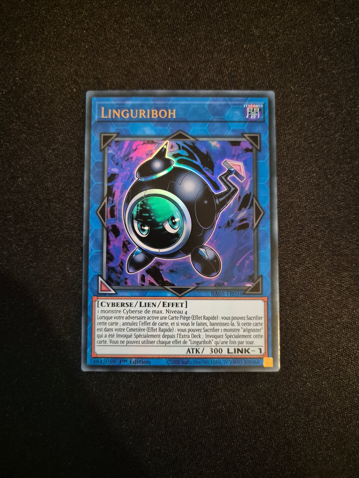 Carte Yu-Gi-Oh! Linguriboh Ultra Rare RA05-FR056