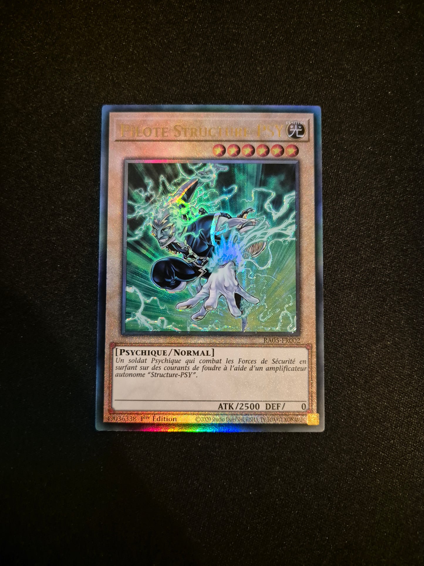 Carte Yu-Gi-Oh! Pilote Structure-Psy Ultimate Rare RA05-FR002