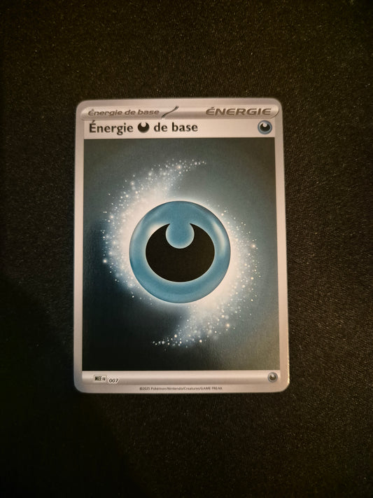 Carte Pokémon Energie Obscurité de base Reverse MEE 007