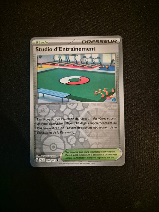 Carte Pokémon Studio d'Entrainement Reverse 186/193 EV02 Evolutions à Paldea