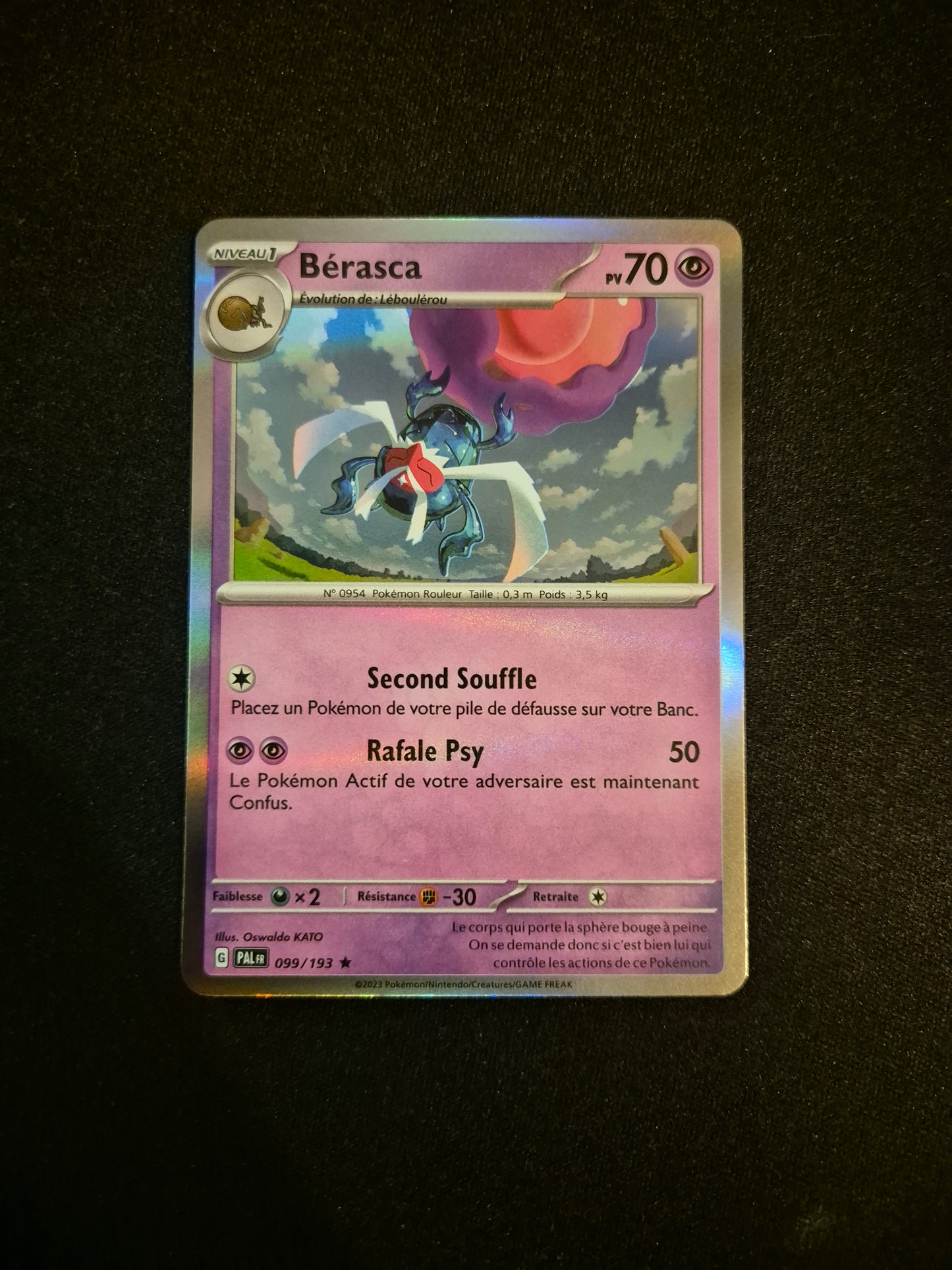 Carte Pokémon Bérasca Holo 099/193 EV02 Evolutions à Paldea