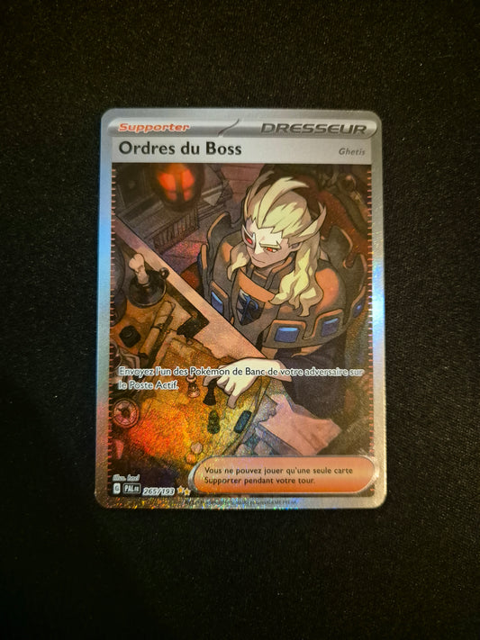 Carte Pokémon Ordres du Boss ALT SIR 265/193 EV02 Evolutions à Paldea