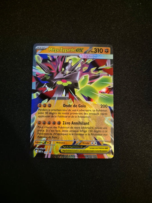 Carte Pokémon Méga-Zygarde EX Promo MEP 071