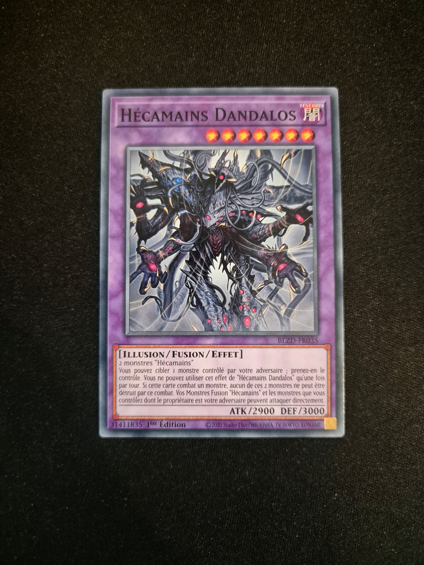 Carte Yu-Gi-Oh! Hécamains Dandalos BLZD-FR035