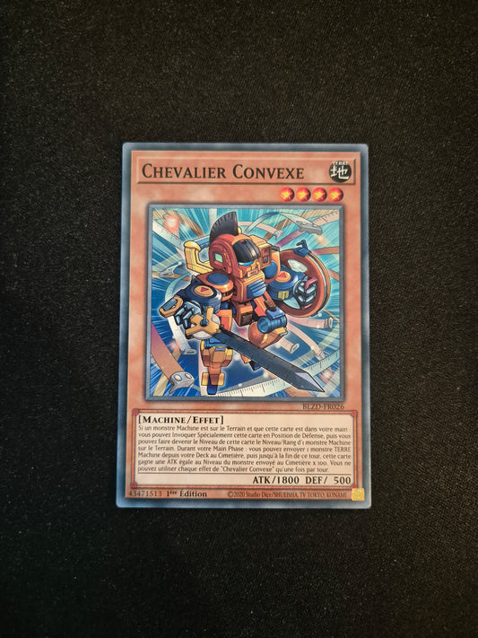 Carte Yu-Gi-Oh! Chevalier Convexe BLZD-FR026