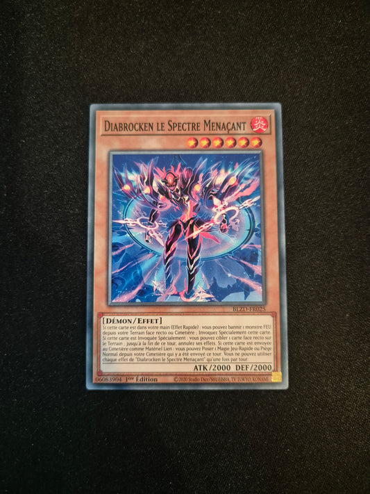 Carte Yu-Gi-Oh! Diabrocken le Spectre Menaçant BLZD-FR025
