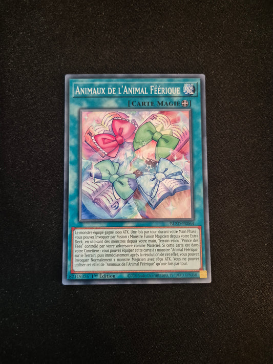 Carte Yu-Gi-Oh! Animaux de l'Animal Féérique BLZD-FR064