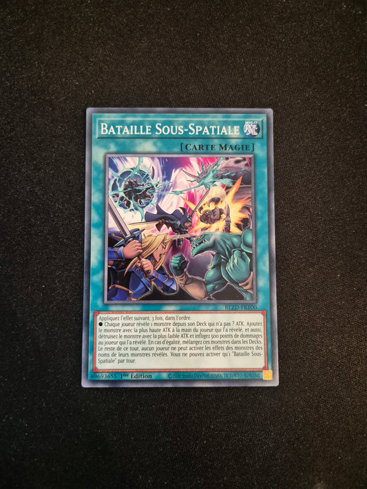 Carte Yu-Gi-Oh! Bataille Sous-Spatiale BLZD-FR100