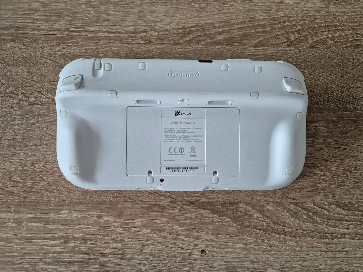 Console Nintendo Wii U 8 Go WUP-001(03) + Wiimote Wii Motion Plus Inside