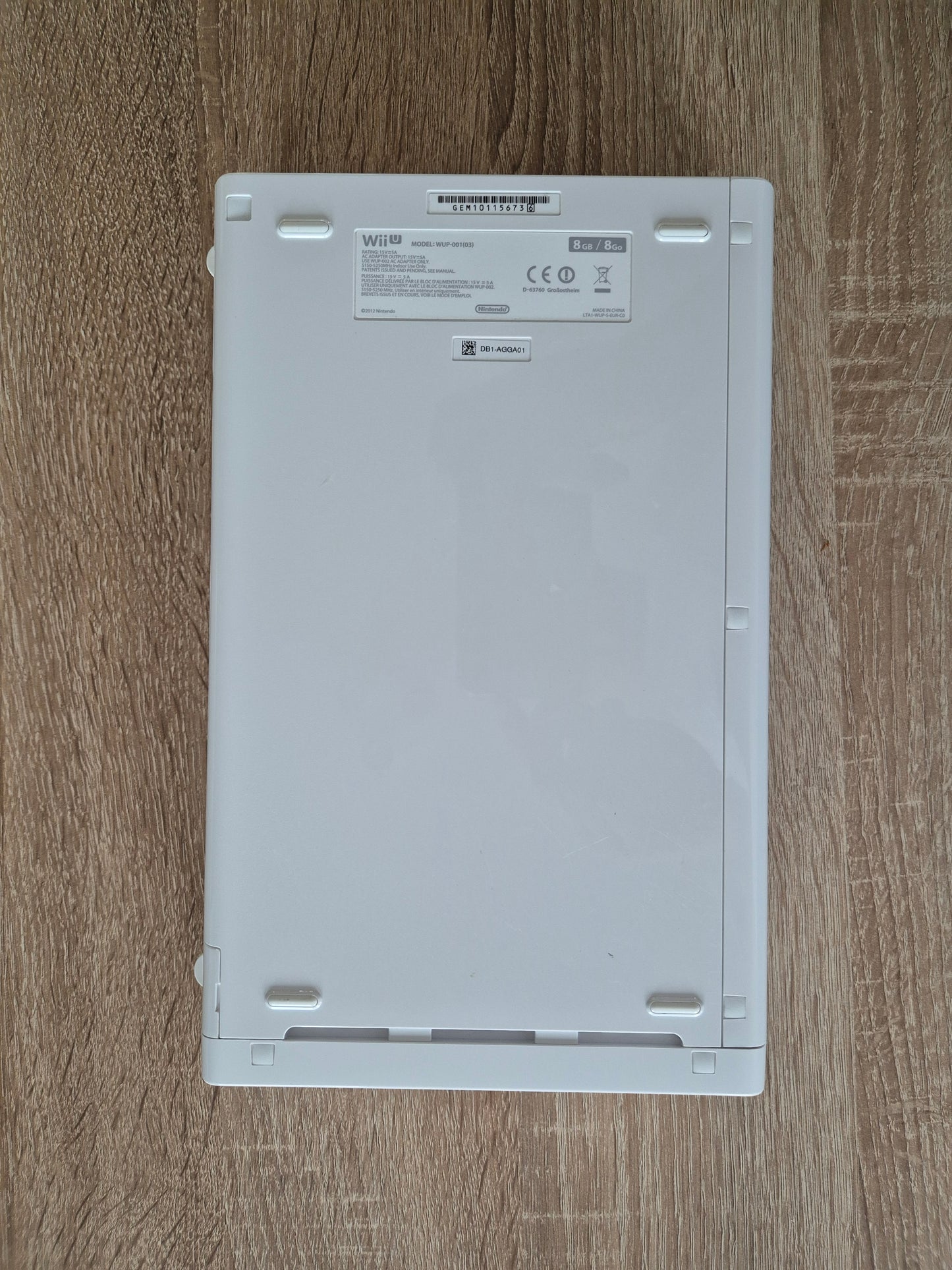 Console Nintendo Wii U 8 Go WUP-001(03) + Wiimote Wii Motion Plus Inside