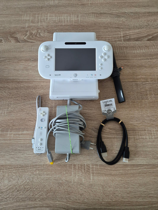 Console Nintendo Wii U 8 Go WUP-001(03) + Wiimote Wii Motion Plus Inside